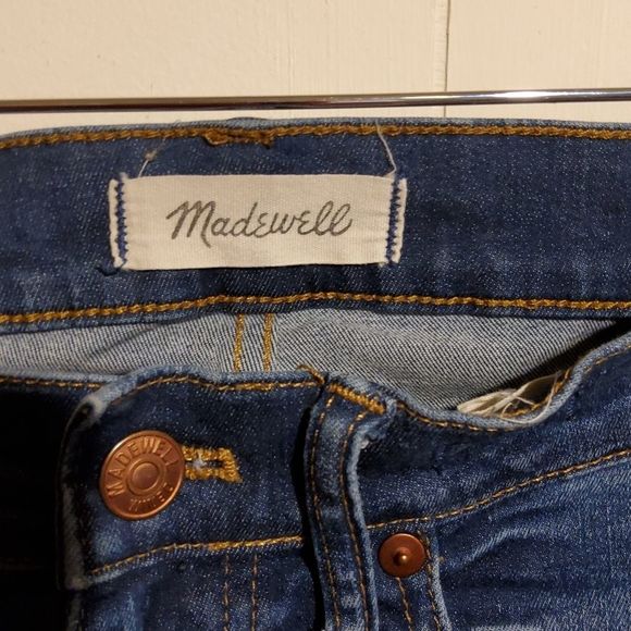 Madewell highrise skinny jeans 26T - Picture 2 of 5